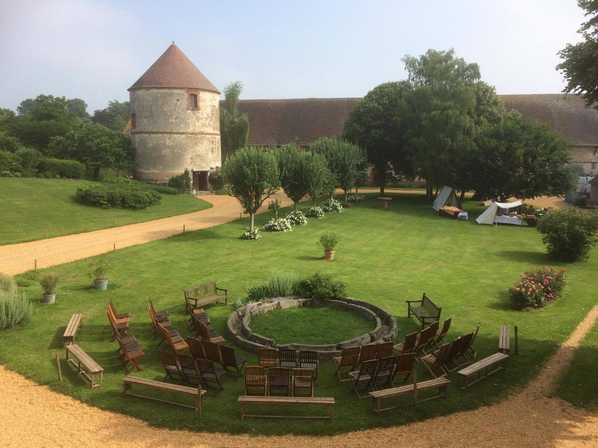 La Ferme Au Colombier Bed & Breakfast Neron Ngoại thất bức ảnh