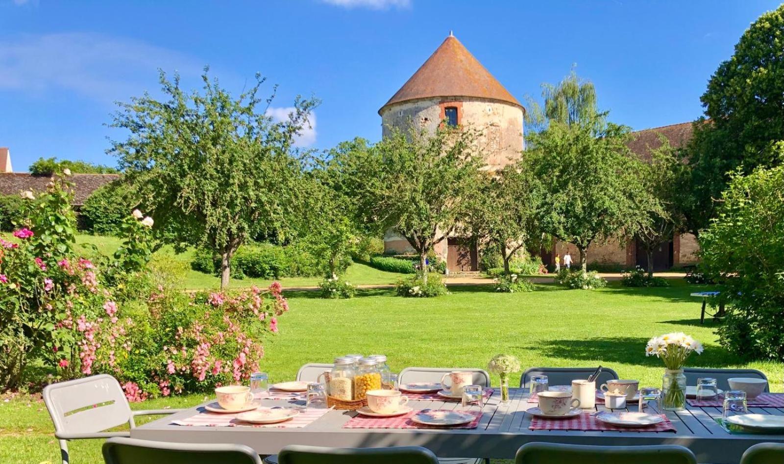 La Ferme Au Colombier Bed & Breakfast Neron Ngoại thất bức ảnh